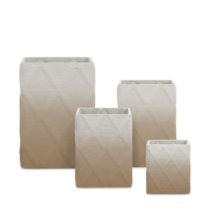 Montara Square Planter Set - Diamond 1