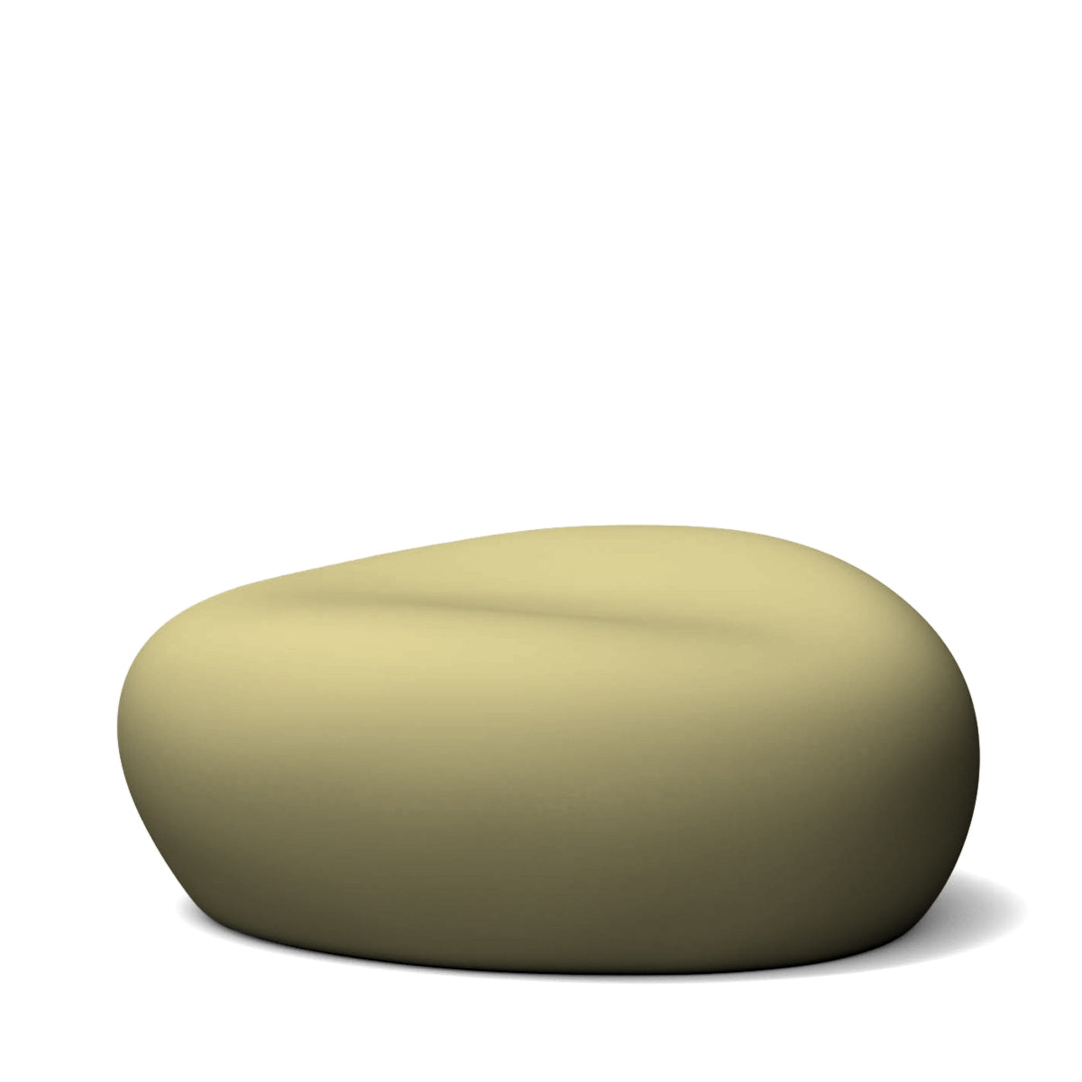 Pebble Small Concrete Bench