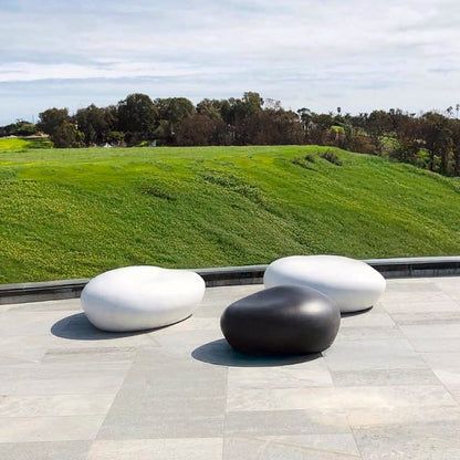 Pebble Large Concrete Bench