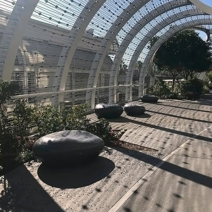 Pebble Large Concrete Bench