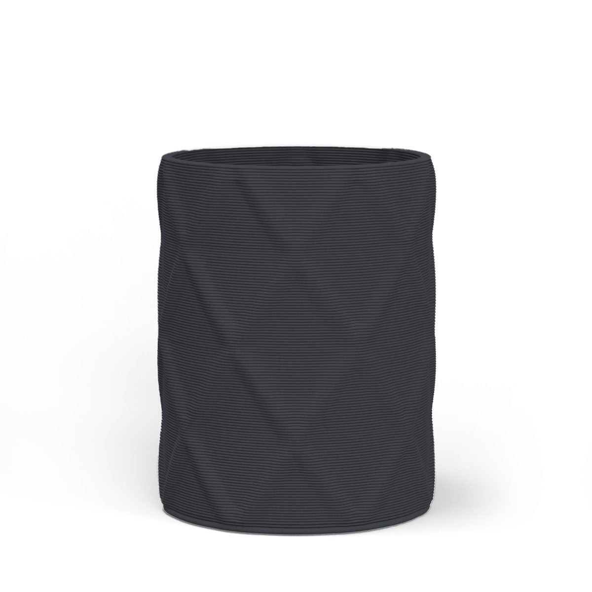 Solana Medium Round Concrete Planter - Diamond 1