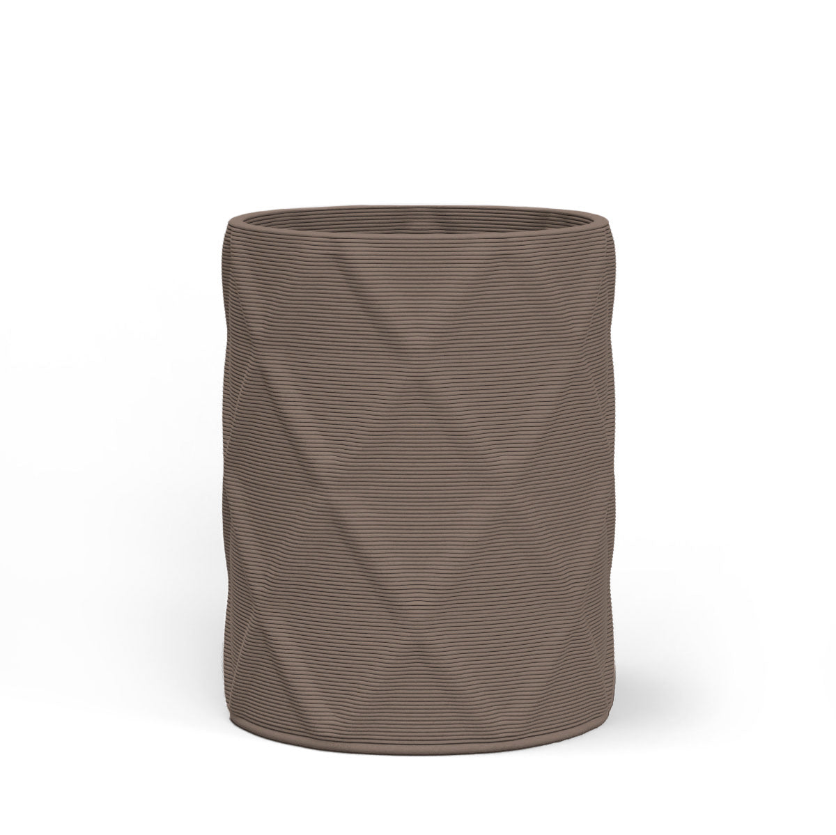 Solana Medium Round Concrete Planter - Diamond 1