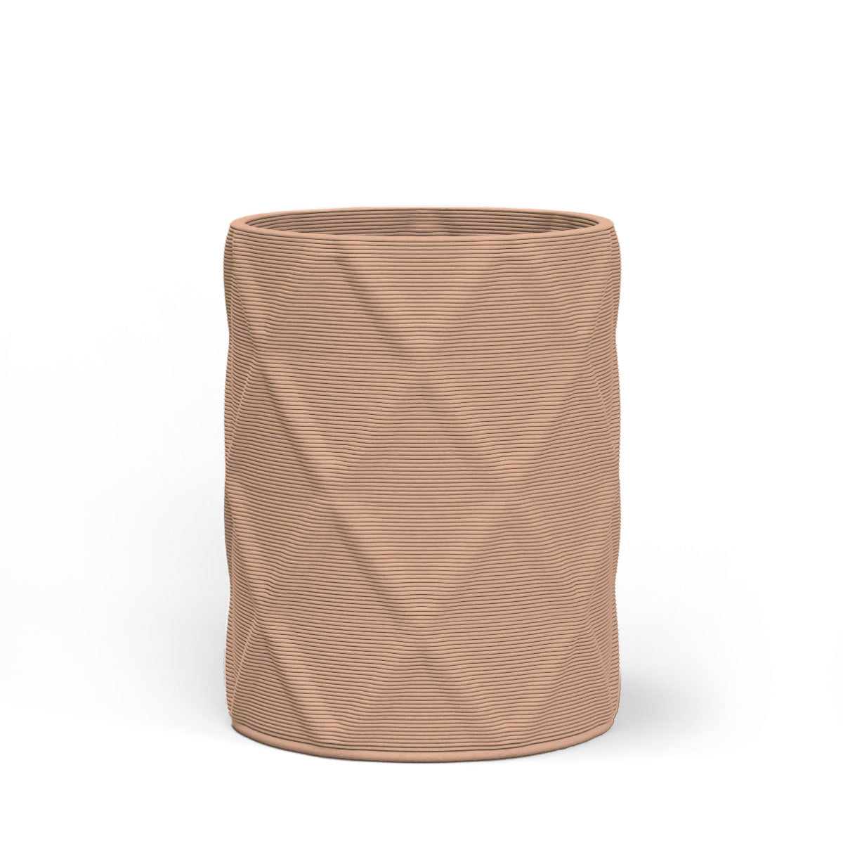 Solana Medium Round Concrete Planter - Diamond 1