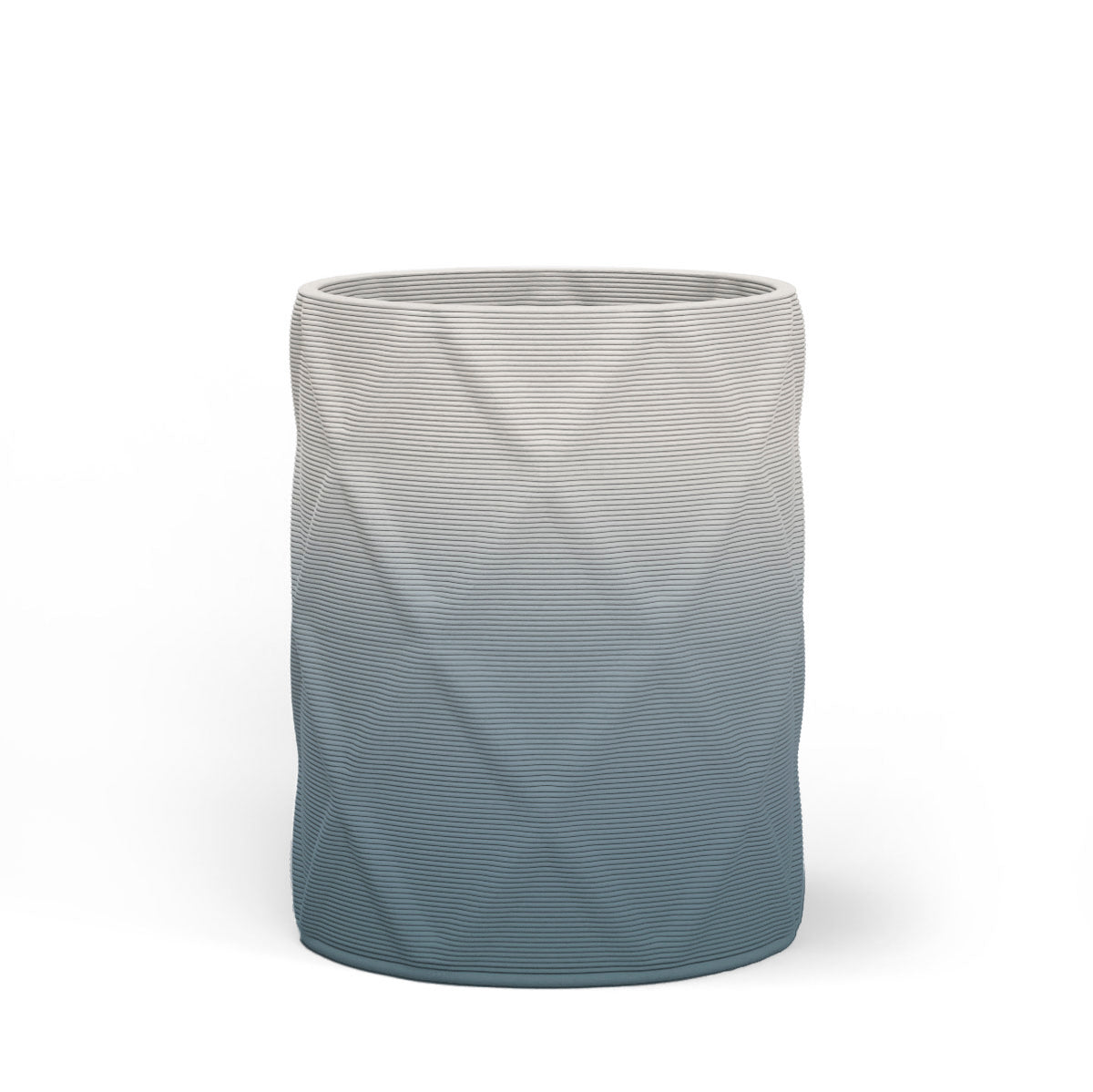 Solana Medium Round Concrete Planter - Diamond 1