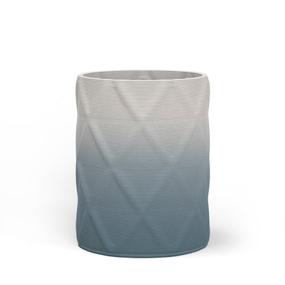 Solana Medium Round Concrete Planter - Diamond 1