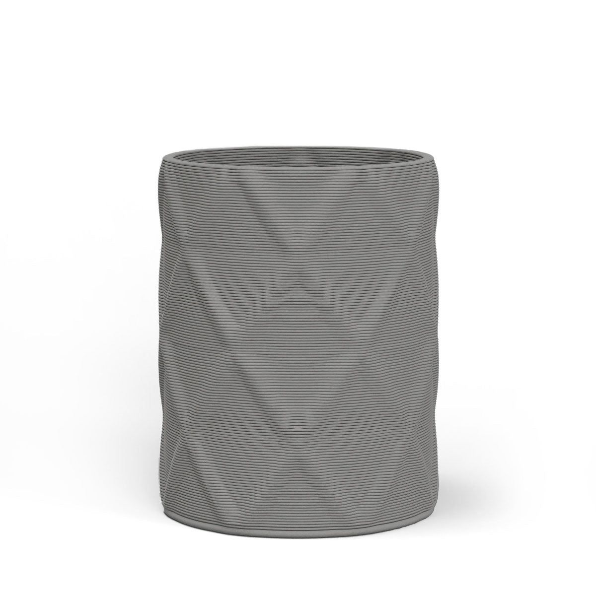 Solana Medium Round Concrete Planter - Diamond 1