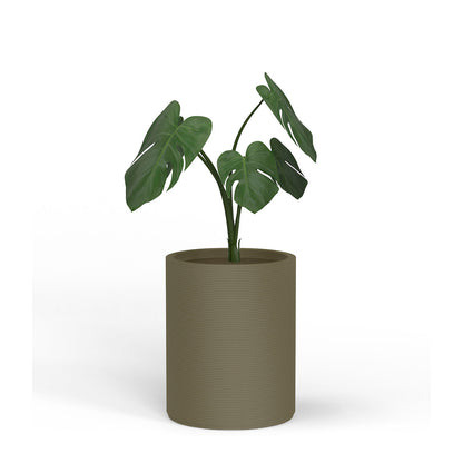 Solana Medium Round Concrete Planter - Stacks
