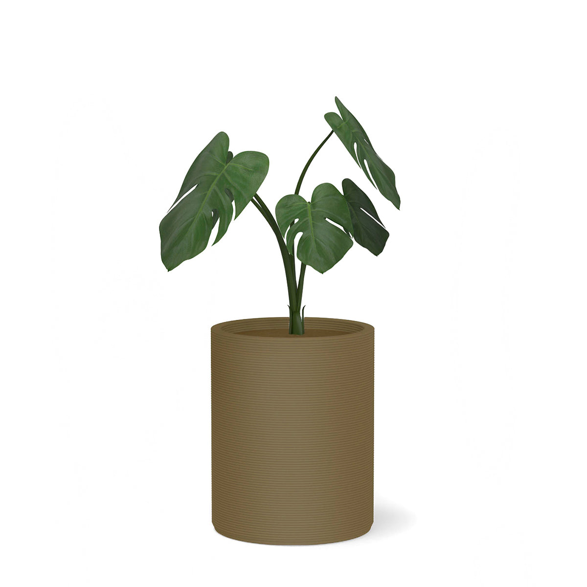 Solana Medium Round Concrete Planter - Stacks