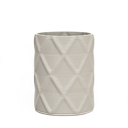 Solana Medium Round Planter - Diamond 1