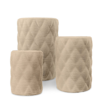 Solana Round Planter Set - Diamond 2