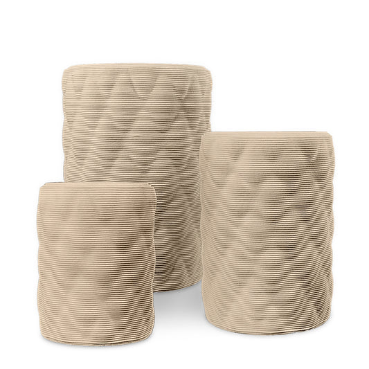 Solana Round Planter Set - Diamond 2