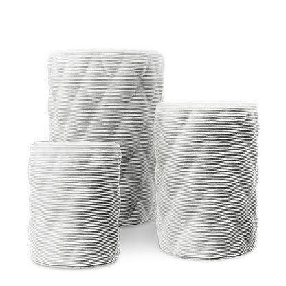 Solana Round Planter Set - Diamond 2