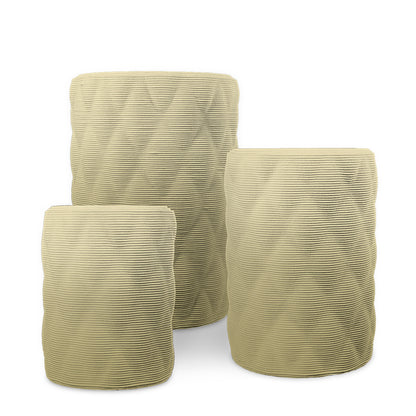 Solana Round Planter Set - Diamond 2