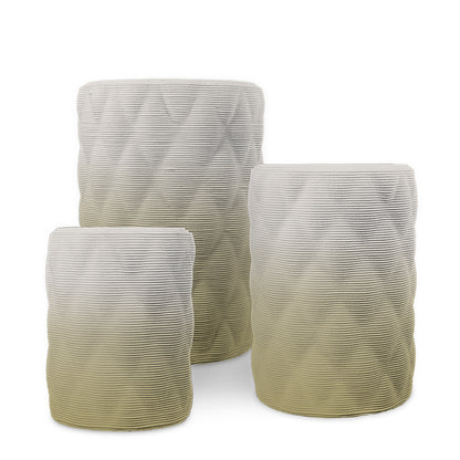 Solana Round Planter Set - Diamond 2