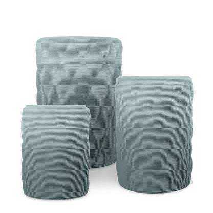 Solana Round Planter Set - Diamond 2