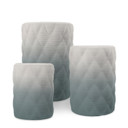 Solana Round Planter Set - Diamond 2