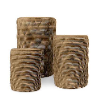 Solana Round Planter Set - Diamond 2