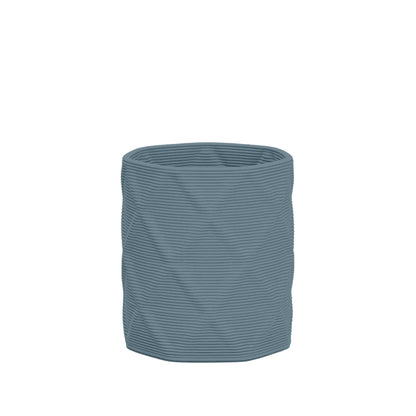 Solana Small Round Concrete Planter - Diamond 1