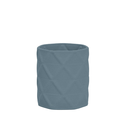 Solana Small Round Concrete Planter - Diamond 1