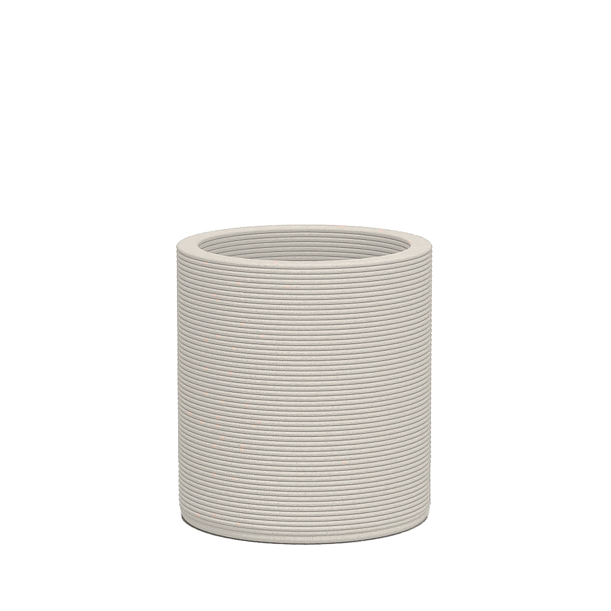 Solana Small Round Concrete Planter - Stacks