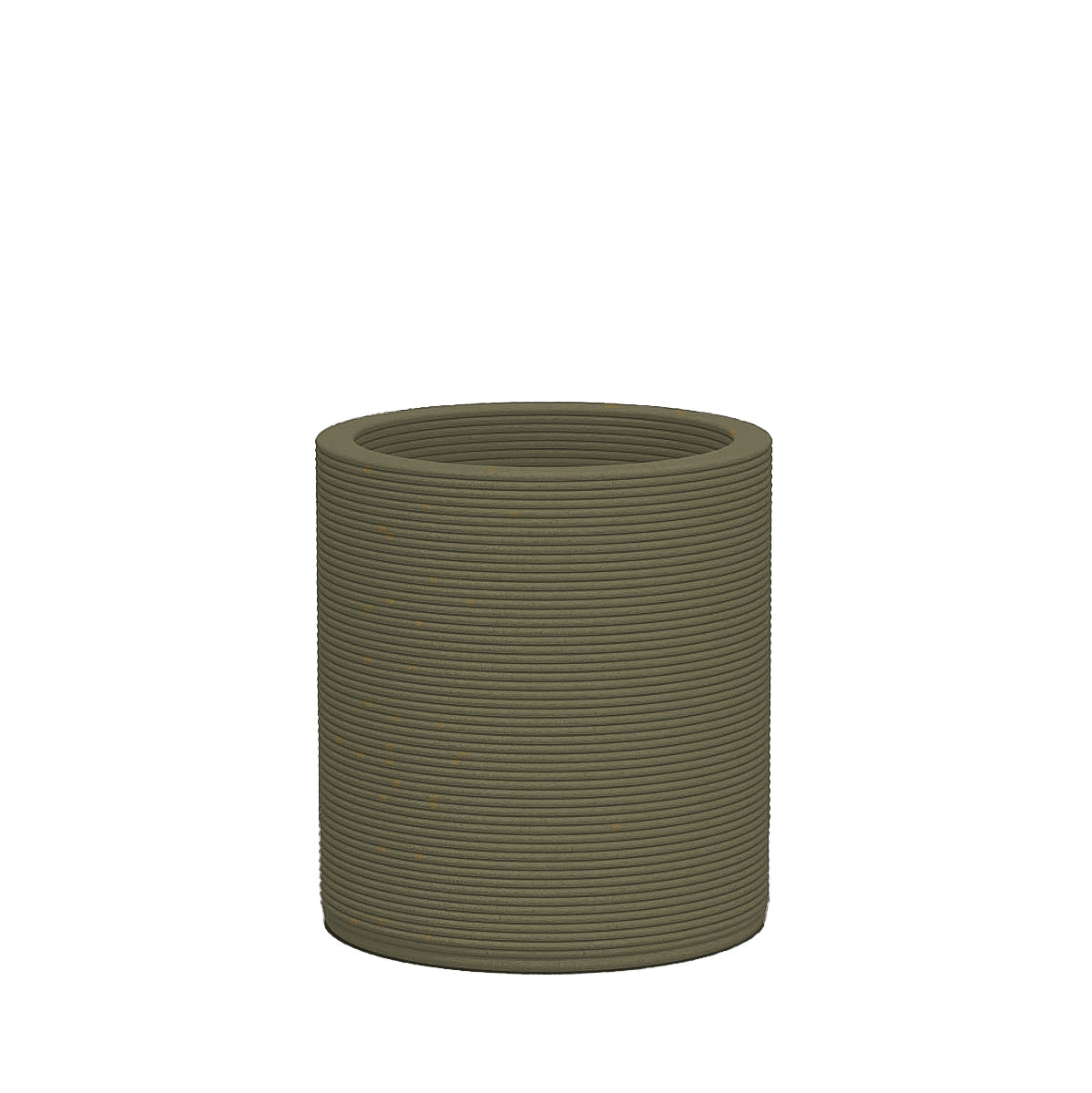 Solana Small Round Concrete Planter - Stacks