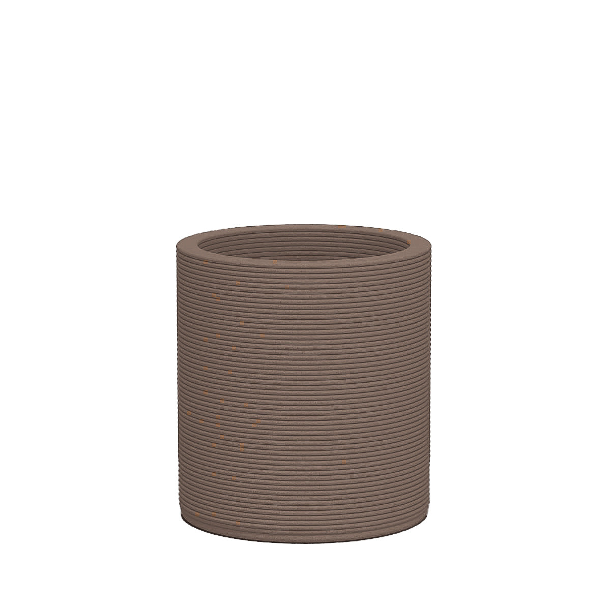 Solana Small Round Concrete Planter - Stacks
