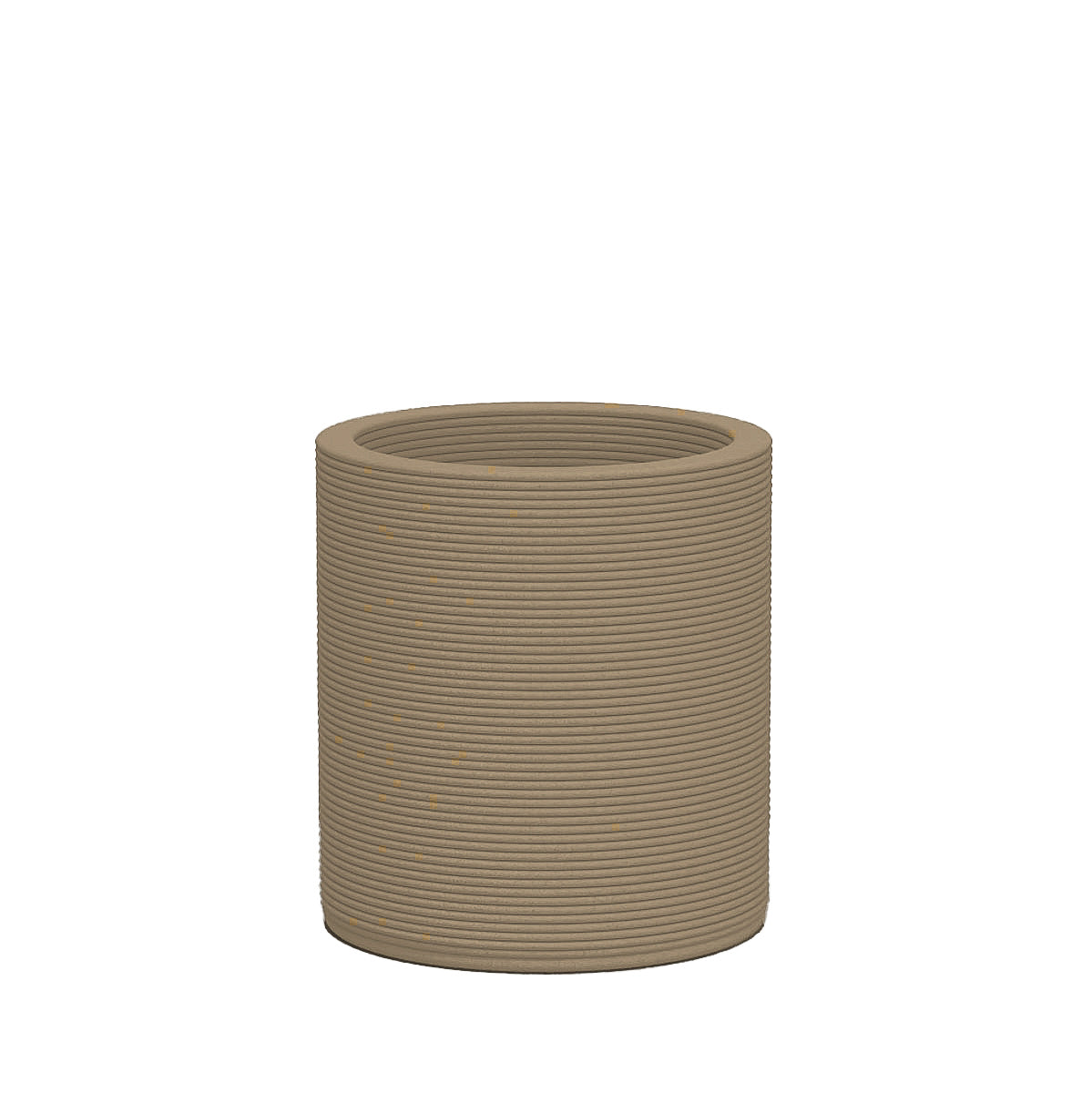 Solana Small Round Concrete Planter - Stacks