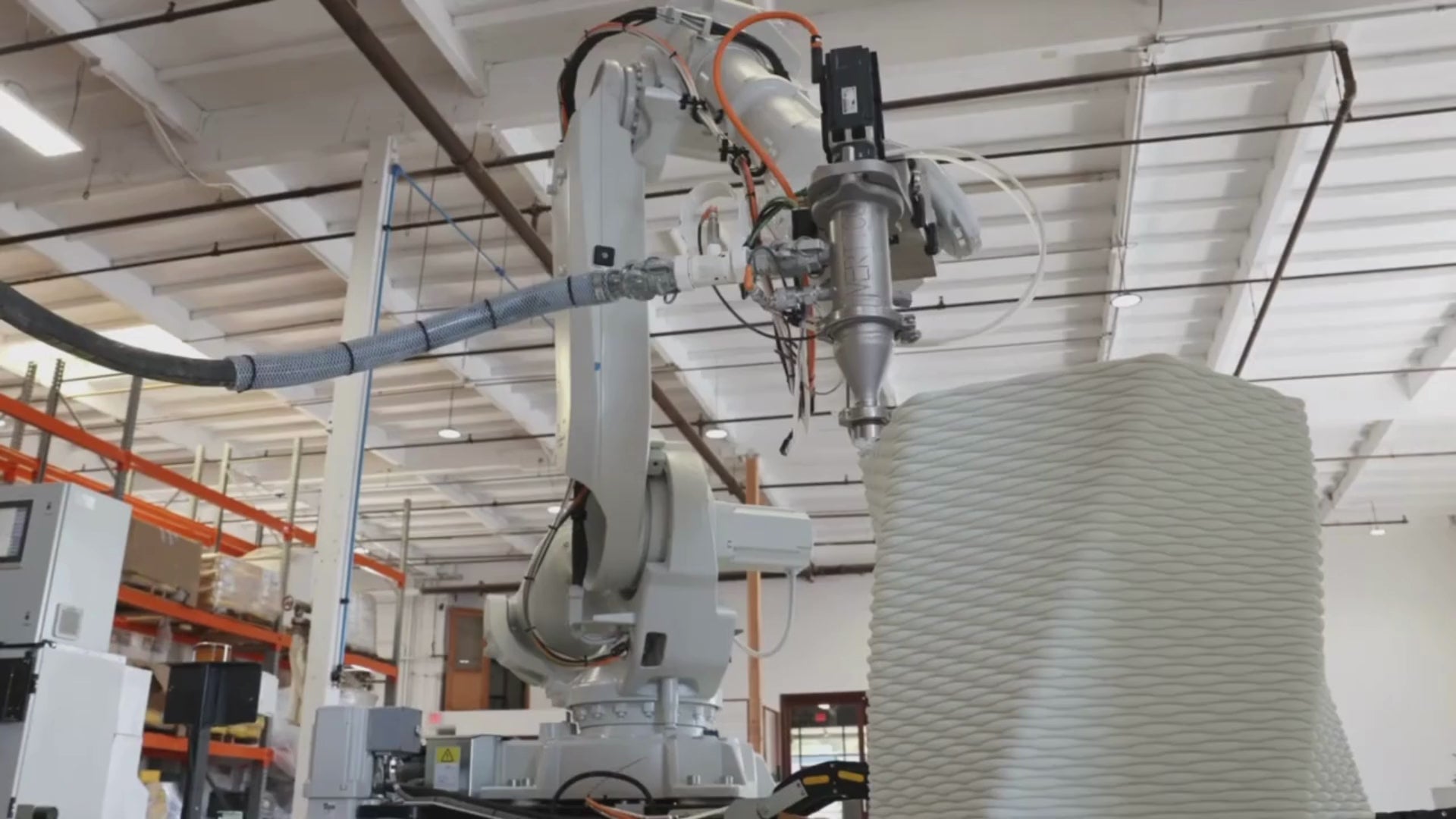 Load video: 3D Concrete Printing Production Video